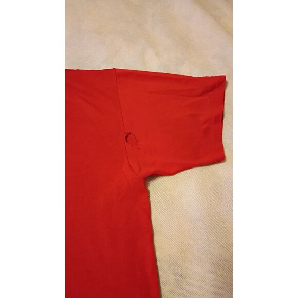 Vintage Indian Motorcycle Museum T-Shirt Springfield MA Large Thrashed Thin - Picture 2 of 8